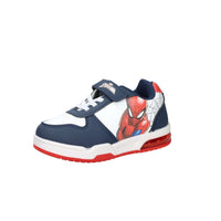 Marvel Spider-Man Baskets Enfant et Adolescent SP14975 Blanc/Bleu
