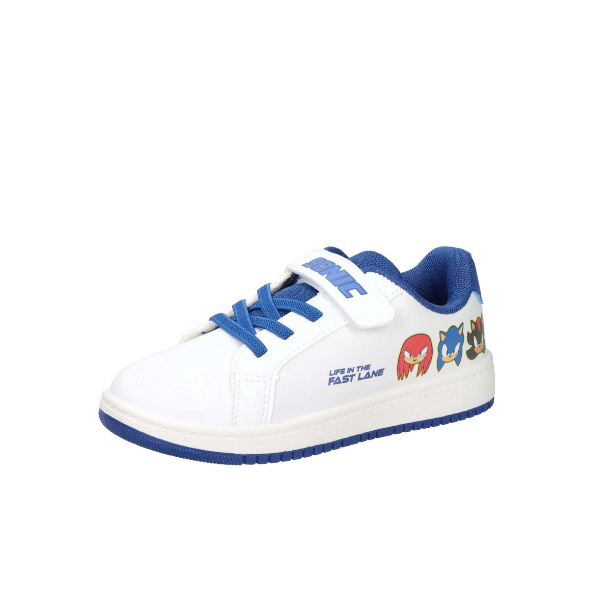 Sonic Enfants et juniors Baskets SC001280 Blanc/Bleu clair
