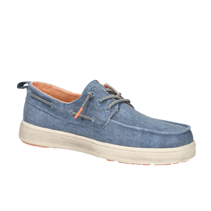 Pitas Homme Slip-on MAUI FLAX Bleu clair