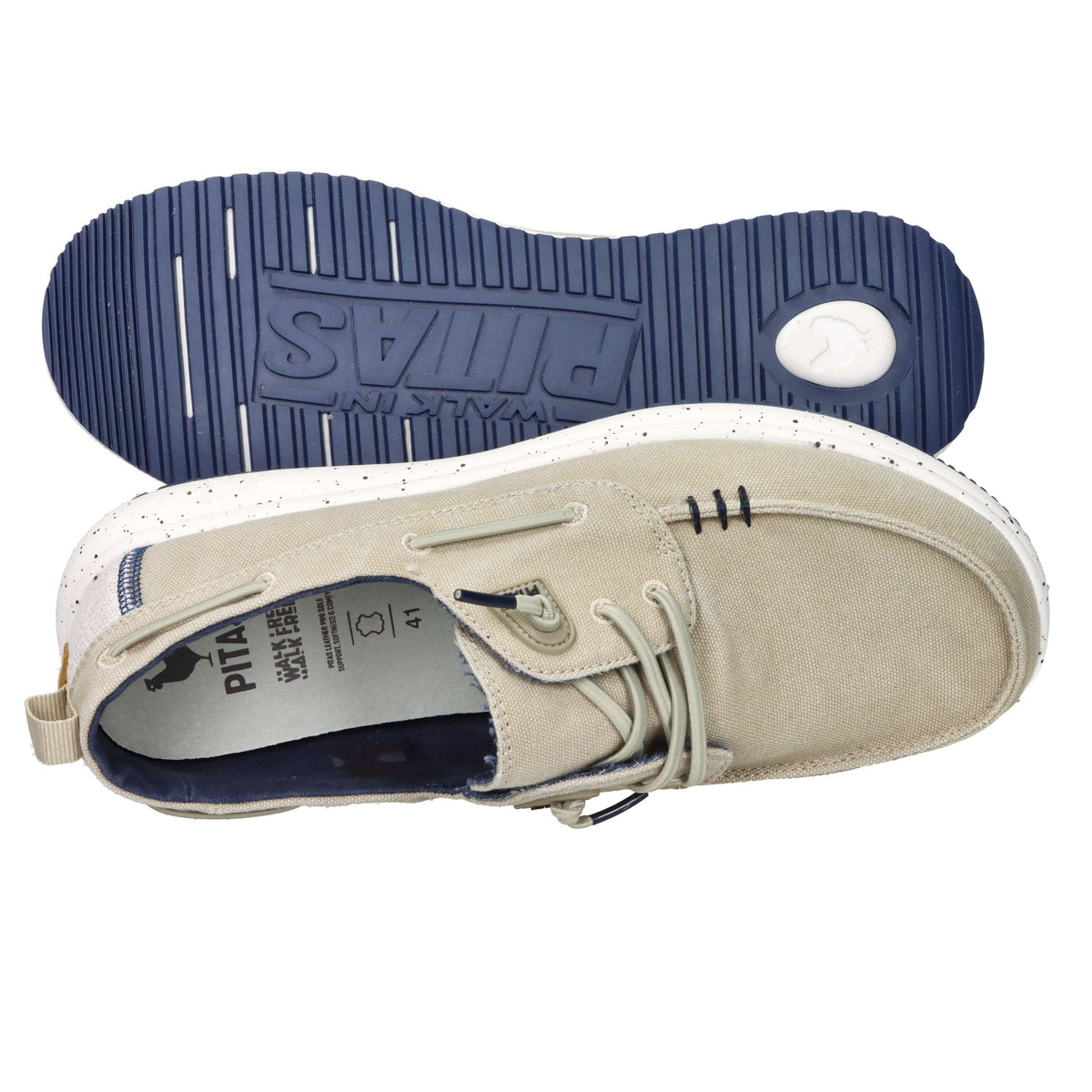 Pitas Uomo Slip on BYRON Beige