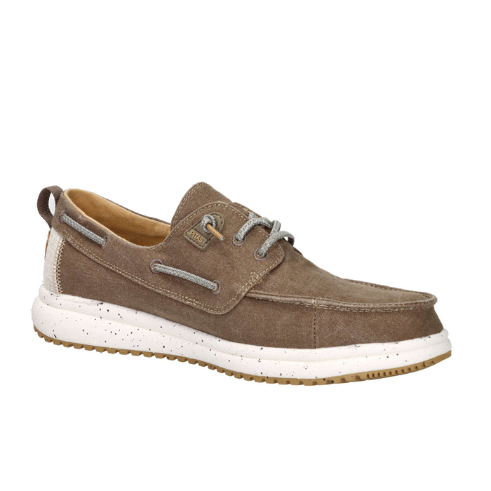 Pitas Homme Slip on BYRON Marron