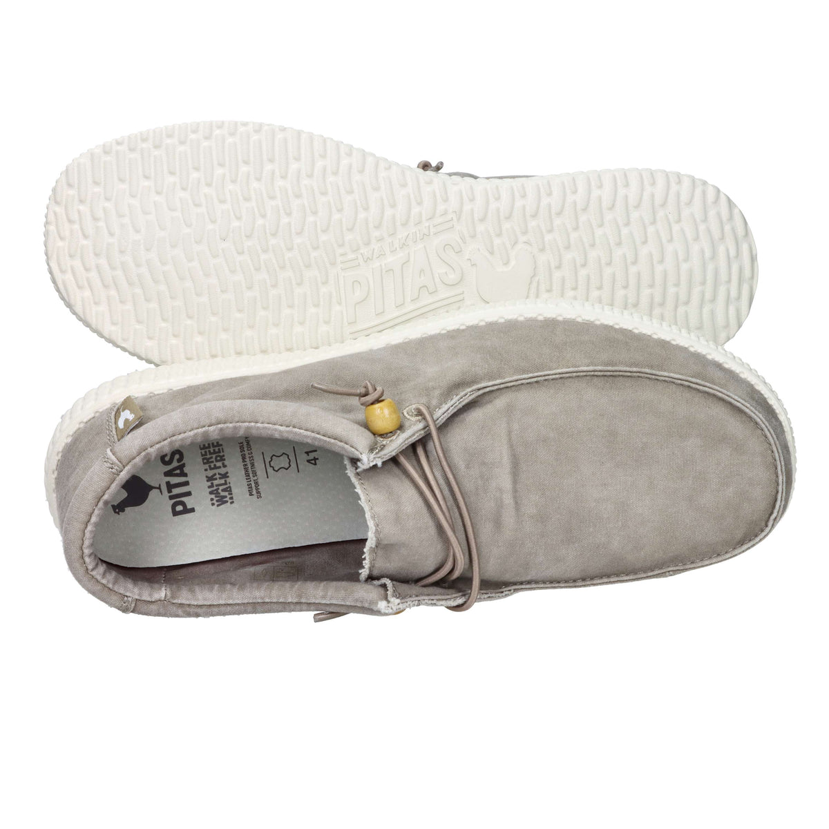 Pitas Uomo Slip on WP150 WALLABI WASHED Taupe