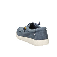 Pitas Homme Slip-on WP150 WALLABI WASHED Bleu