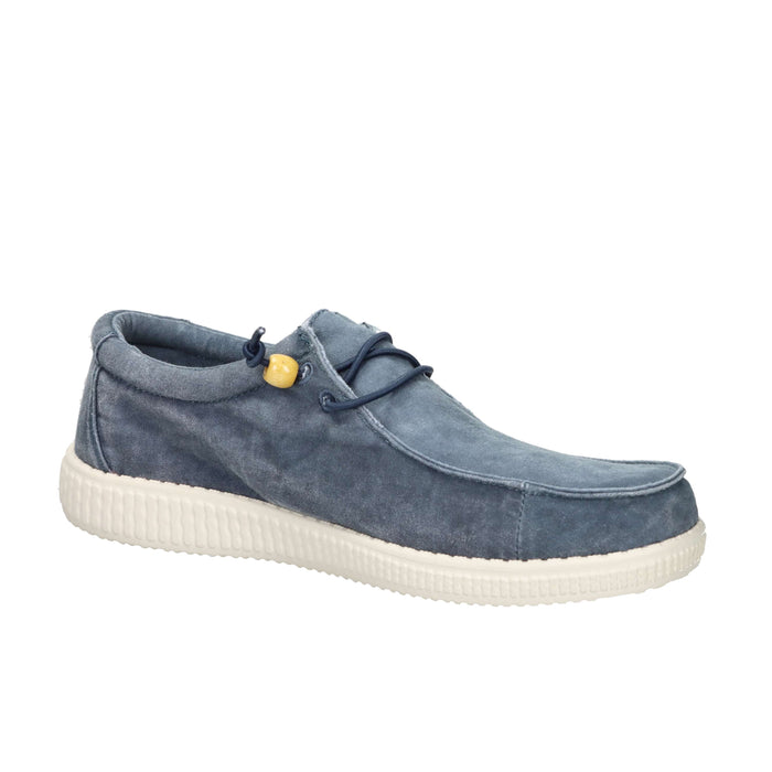 Pitas Homme Slip-on WP150 WALLABI WASHED Bleu