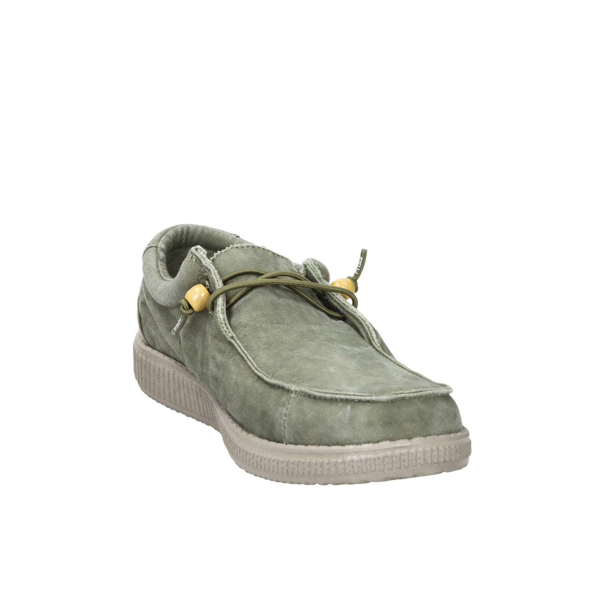 Pitas Men's Slip-on WP150 WALLABI WASHED Dark Green