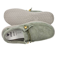 Pitas Men's Slip-on WP150 WALLABI WASHED Dark Green