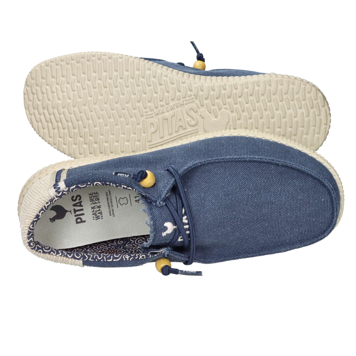 Pitas Uomo Slip on WP150 RYAN Blu