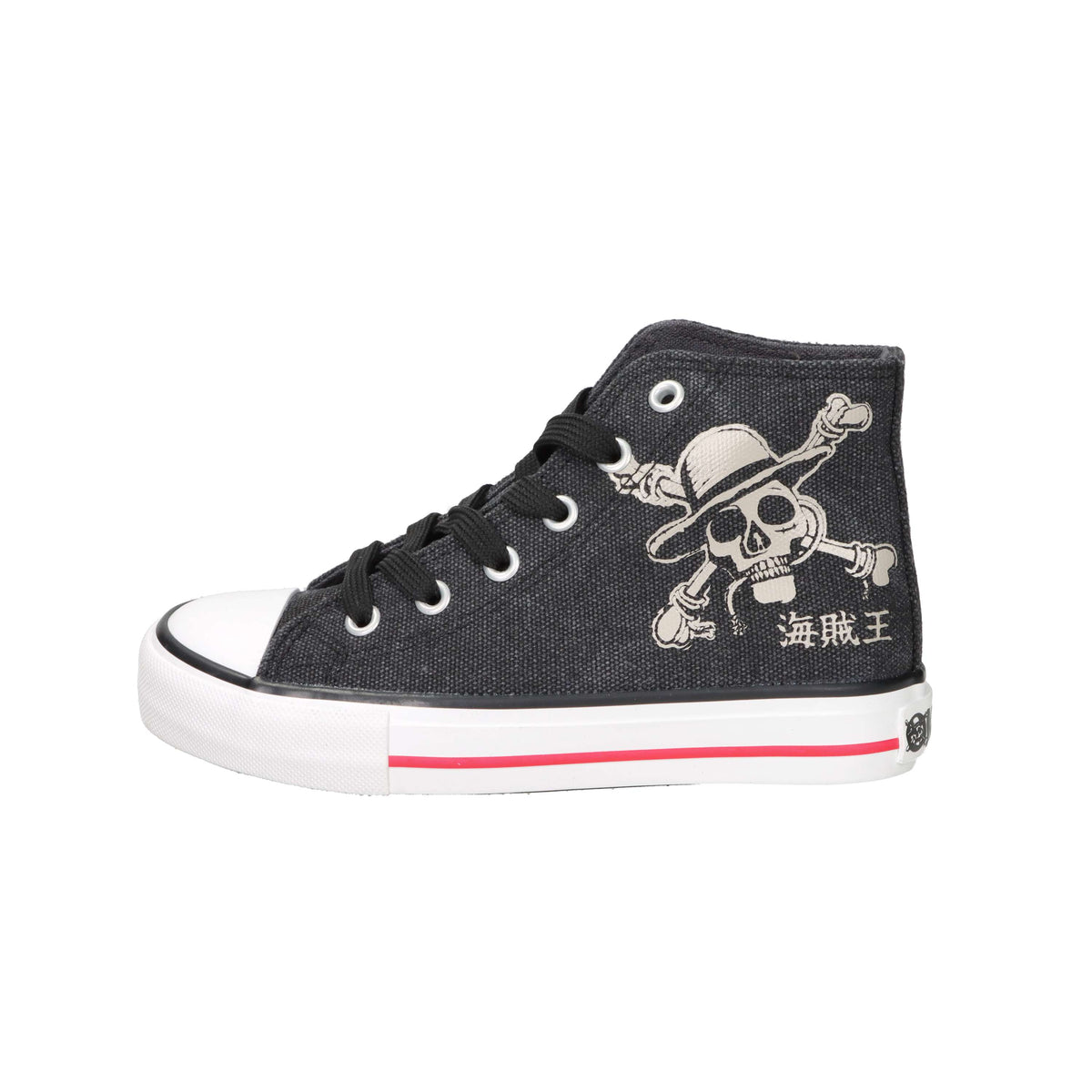 One Piece Enfants et adolescents Baskets OP000073 Noir