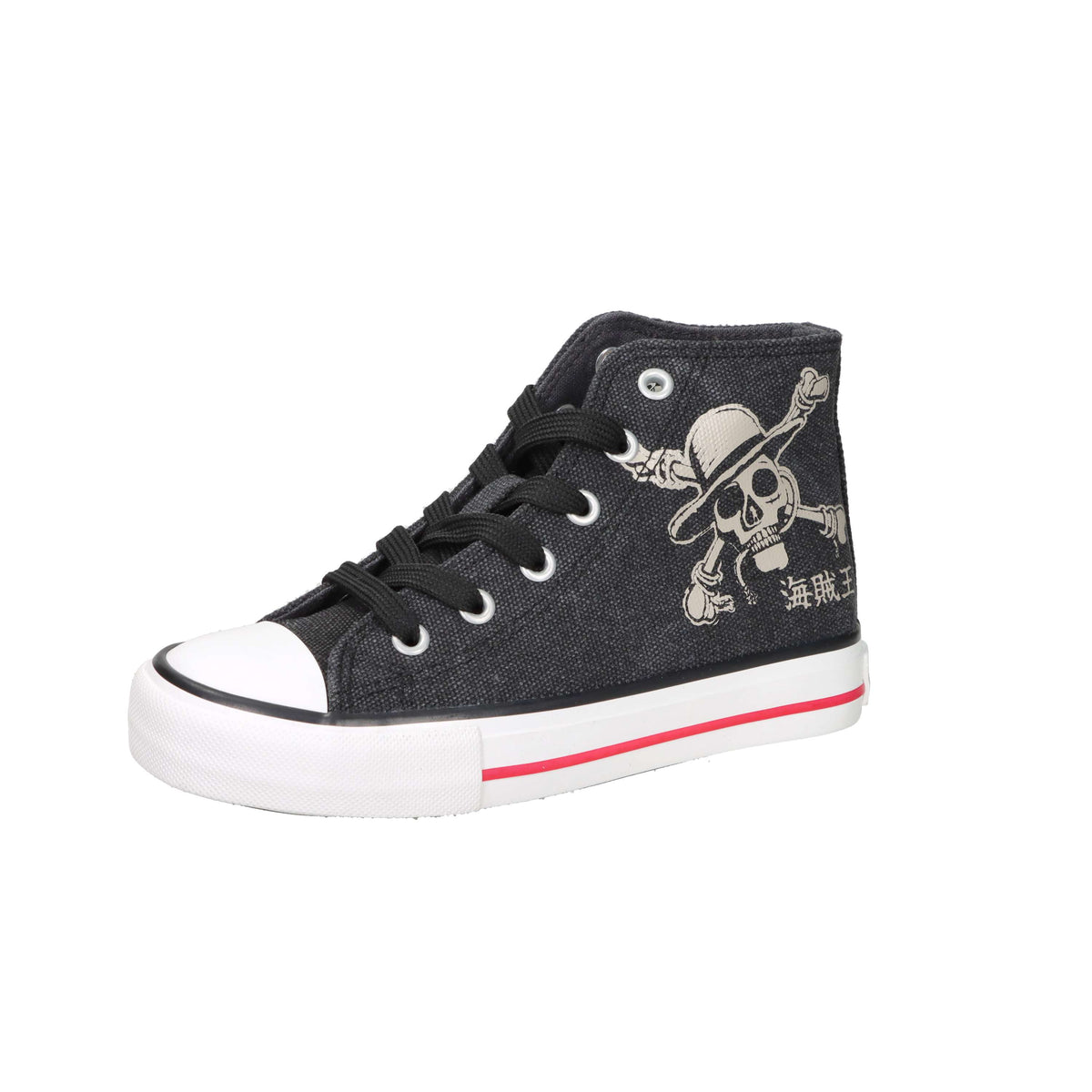 One Piece Enfants et adolescents Baskets OP000073 Noir
