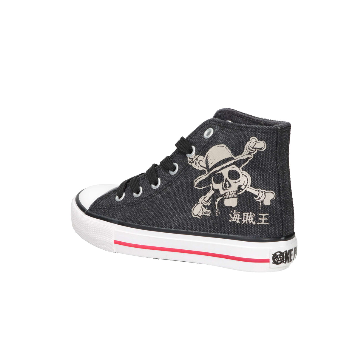 One Piece Enfants et adolescents Baskets OP000073 Noir