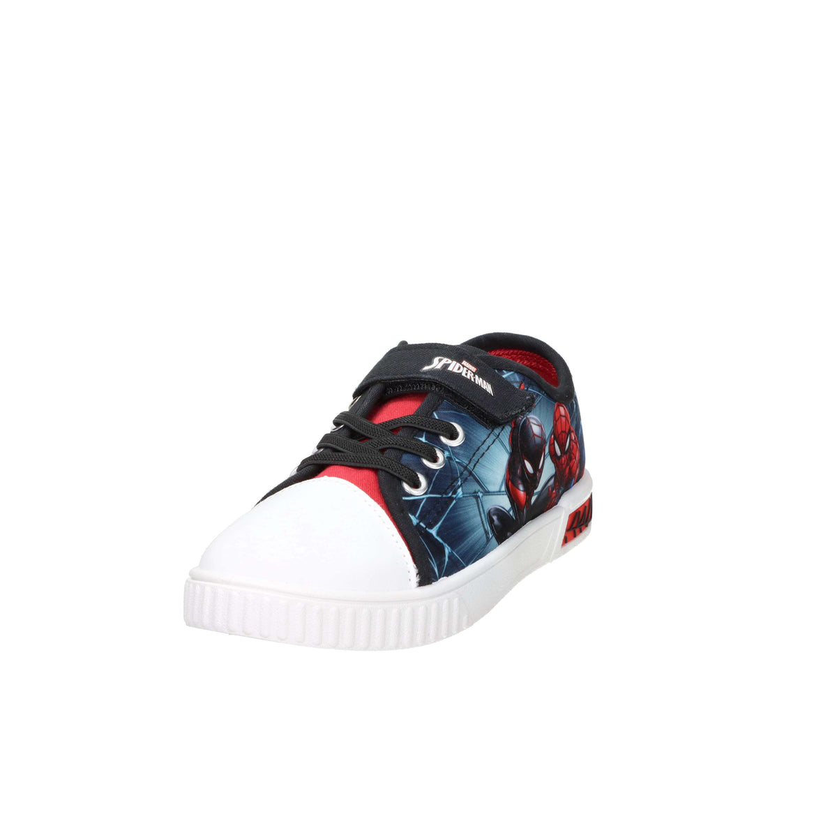 Marvel Spider-Man Baskets Enfant et Adolescent SP014845 Noir/Rouge