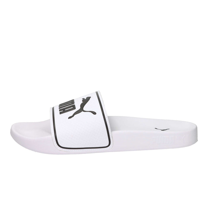Puma Homme Claquette 384139 Blanc/Noir