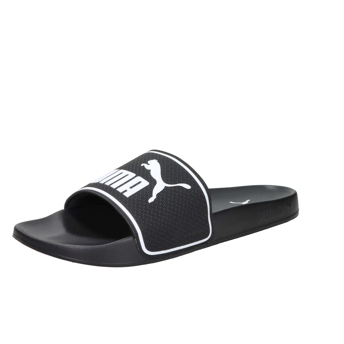 Puma Homme Claquettes 384139 Noir/Blanc