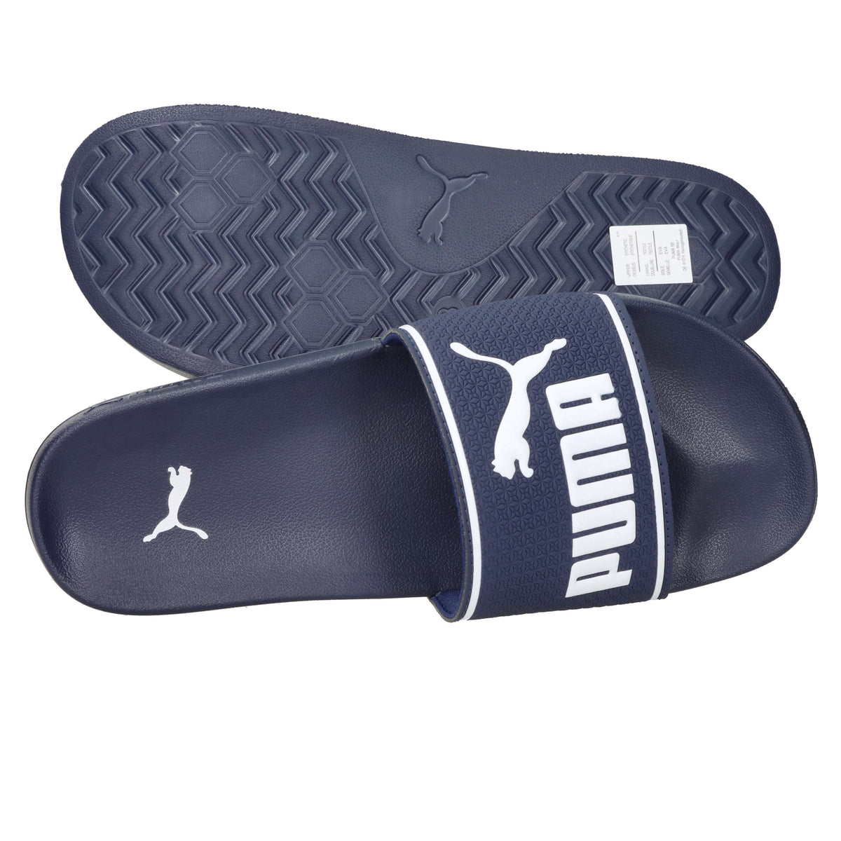 Puma Homme Claquettes 384139 Bleu