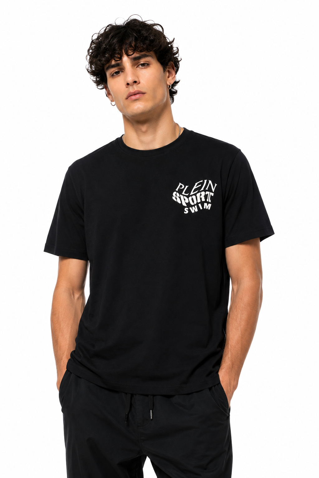 Philippe Plein Uomo T-shirt PS26MTS05 Nero