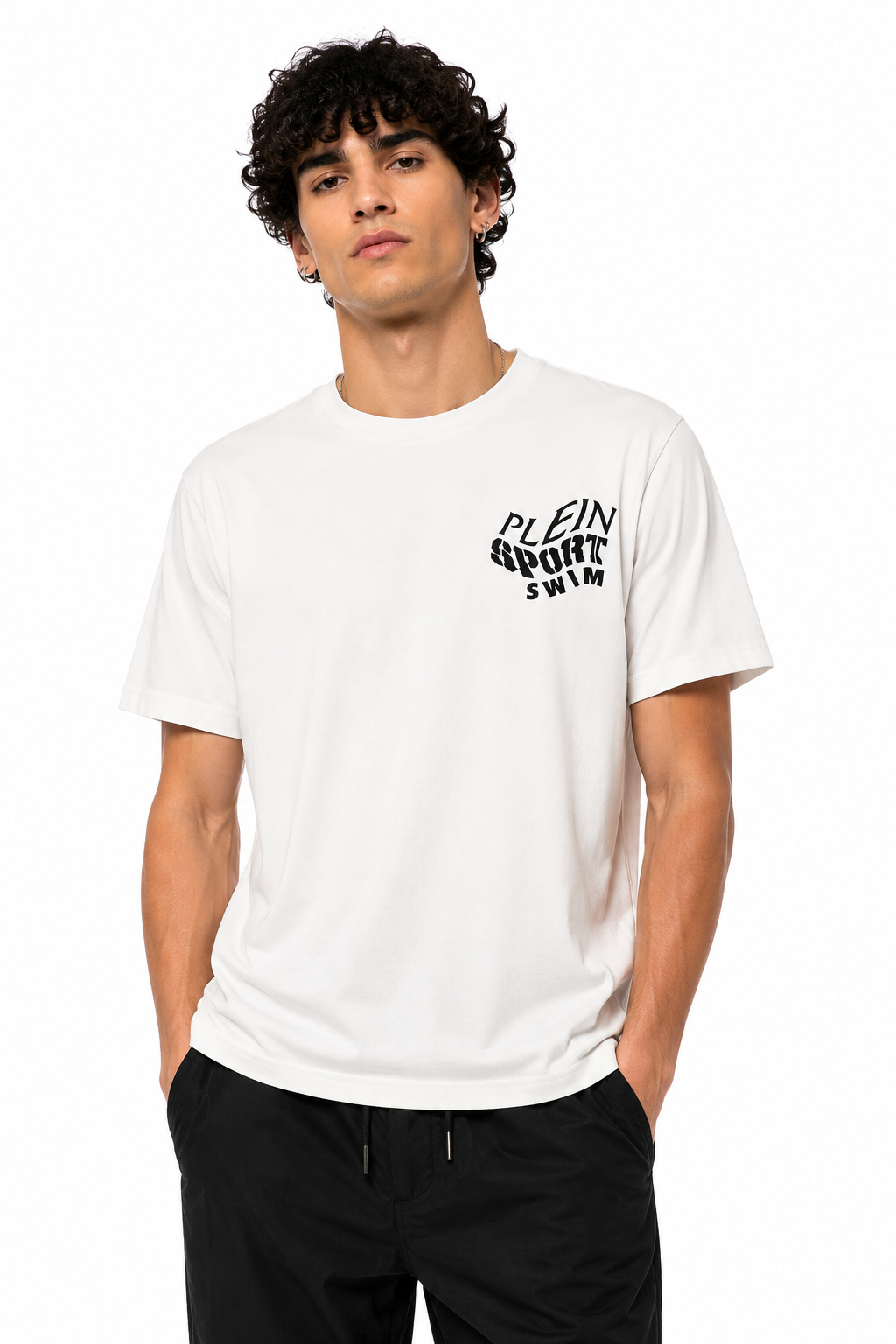 Philippe Plein Uomo T-shirt PS26MTS01 Bianco