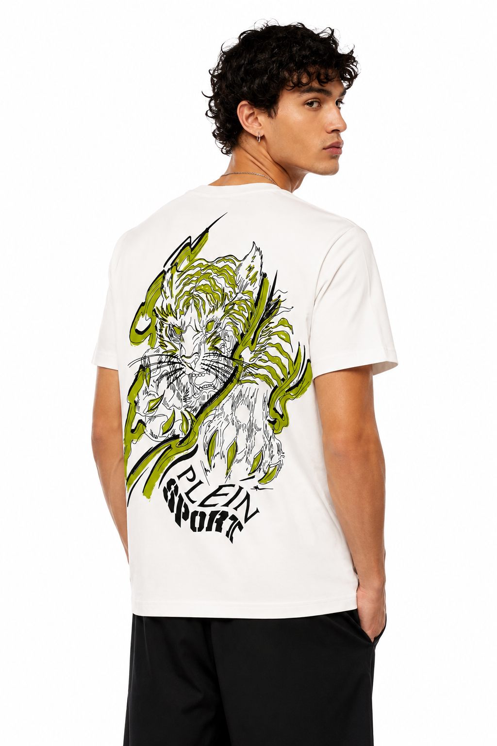 Philippe Plein Uomo T-shirt PS26MTS01 Bianco