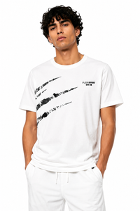 Philippe Plein Uomo T-shirt PS26MTS04 Bianco