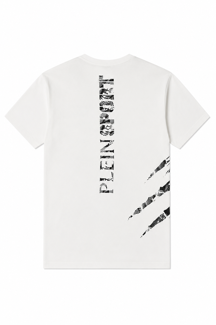 Philippe Plein Uomo T-shirt PS26MTS04 Bianco