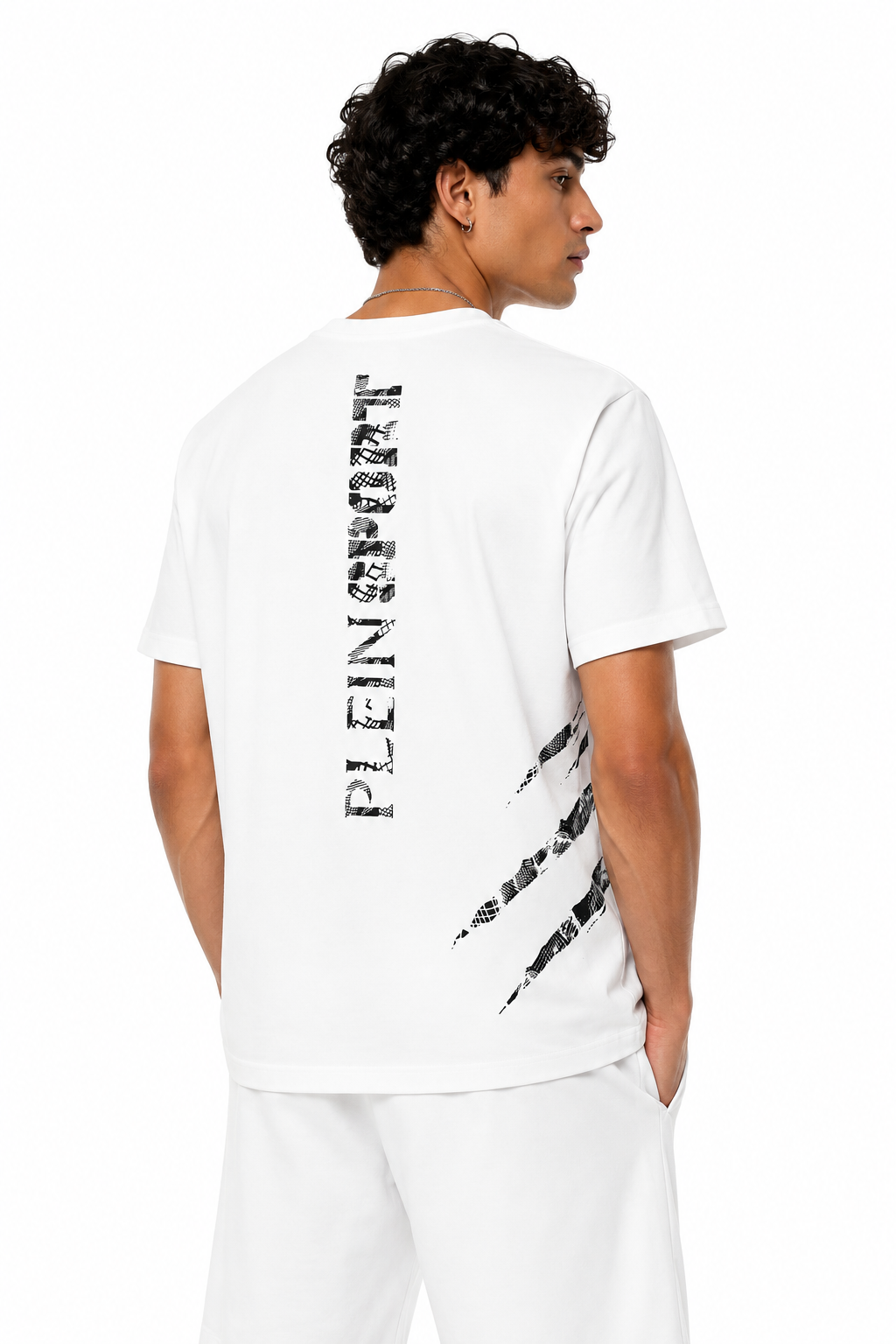 Philippe Plein Uomo T-shirt PS26MTS04 Bianco