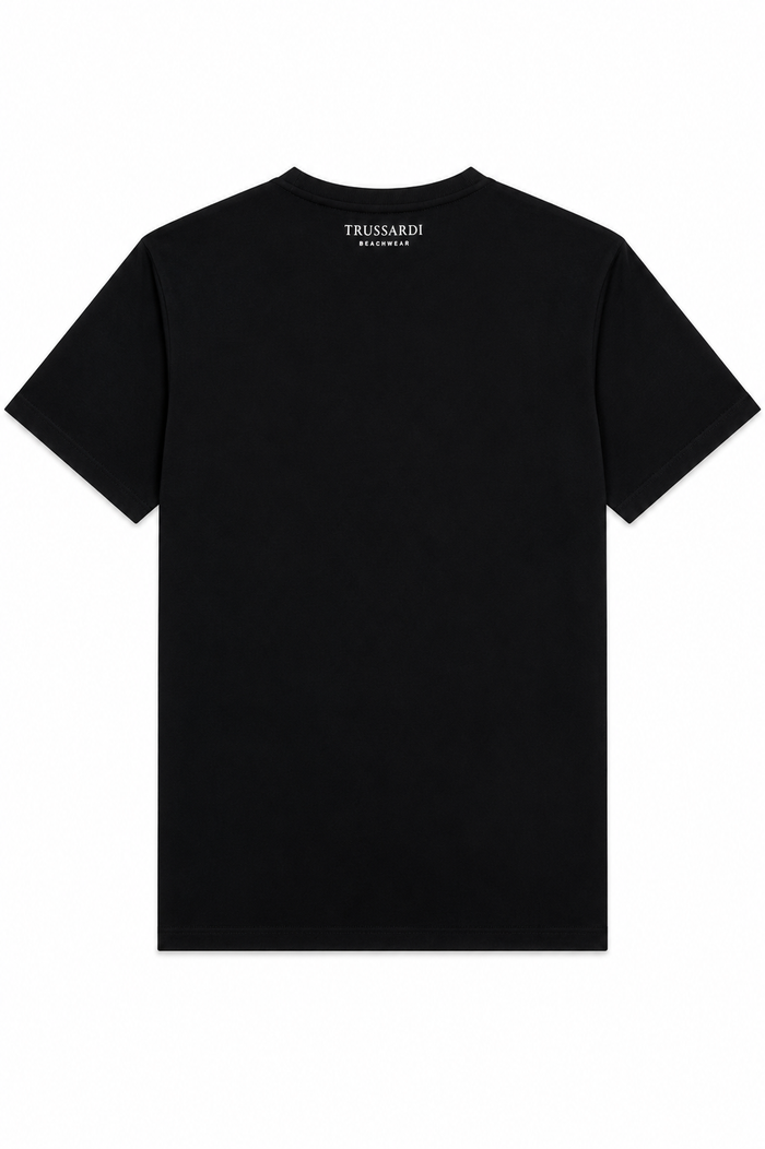 Trussardi Hombre Camiseta TRU26MTS01 Negro