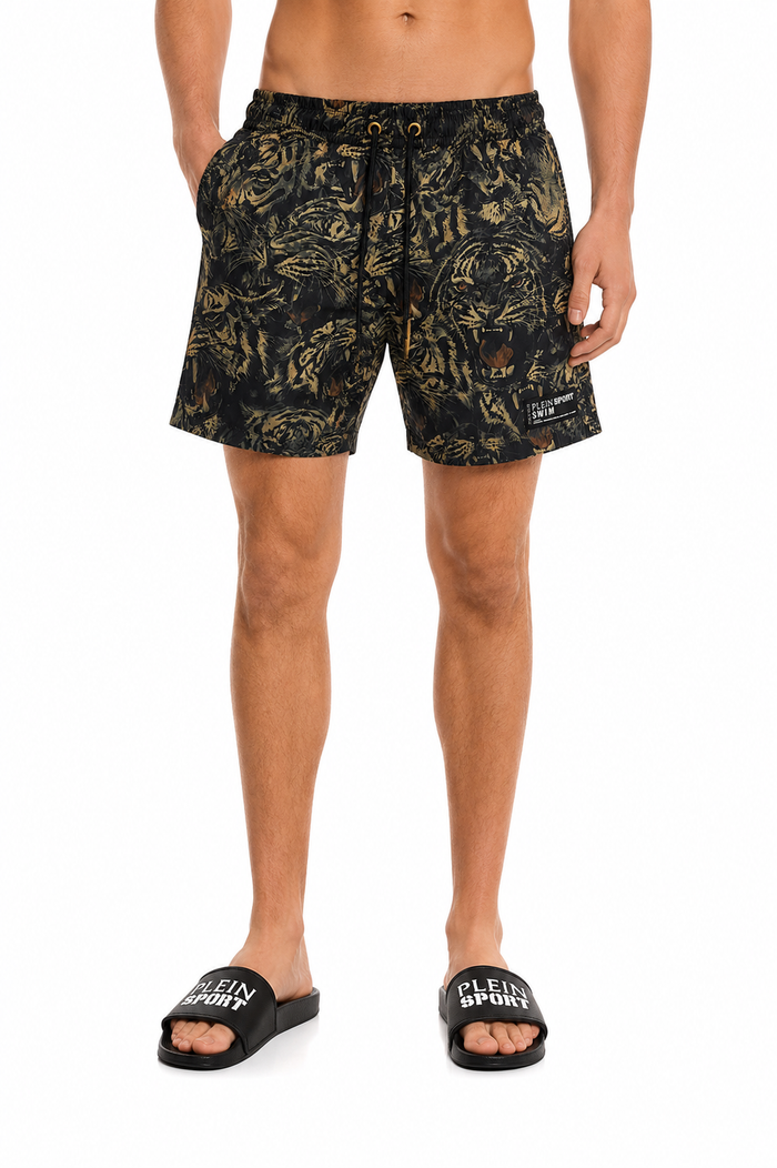 Philippe Plein Hombre Traje PS26MBM11 Verde oscuro