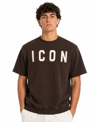 Icon Uomo T-shirt IUF003 Marrone