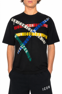 Icon Uomo T-shirt IUT0111 Nero