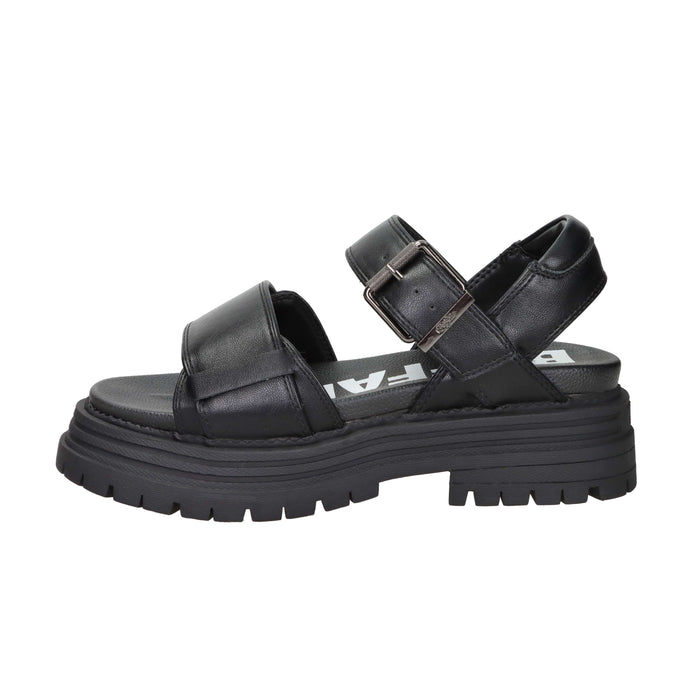 Buffalo Damen Keilsandalette BN1602321 Schwarz