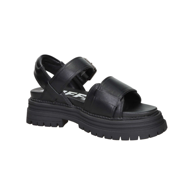 Buffalo Damen Keilsandalette BN1602321 Schwarz