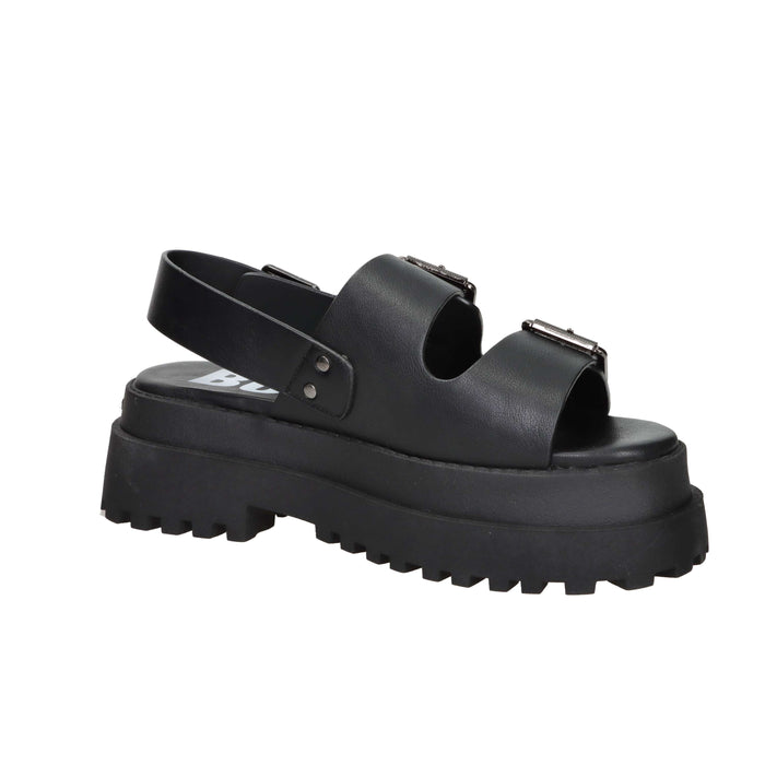 Buffalo Damen Keilsandalette BN1602268 Schwarz