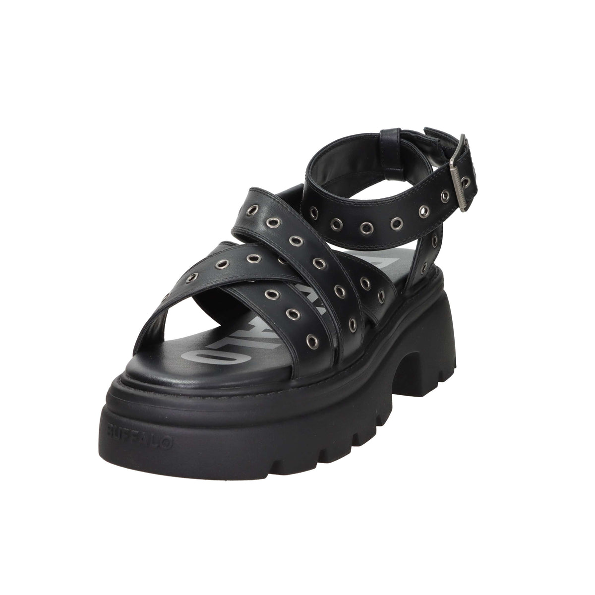 Buffalo Women's Wedge Sandal BN1602360 Black