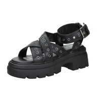 Buffalo Women's Wedge Sandal BN1602360 Black