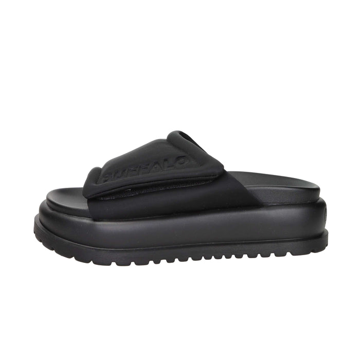 Buffalo Women's Wedge Slipper BN1602325 Black