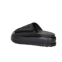 Buffalo Donna Ciabatta con zeppa BN1602325 Nero