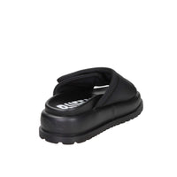 Buffalo Donna Ciabatta con zeppa BN1602325 Nero