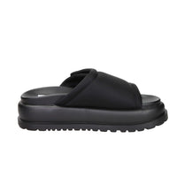 Buffalo Donna Ciabatta con zeppa BN1602325 Nero