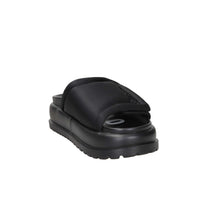 Buffalo Donna Ciabatta con zeppa BN1602325 Nero