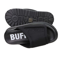 Buffalo Donna Ciabatta con zeppa BN1602325 Nero