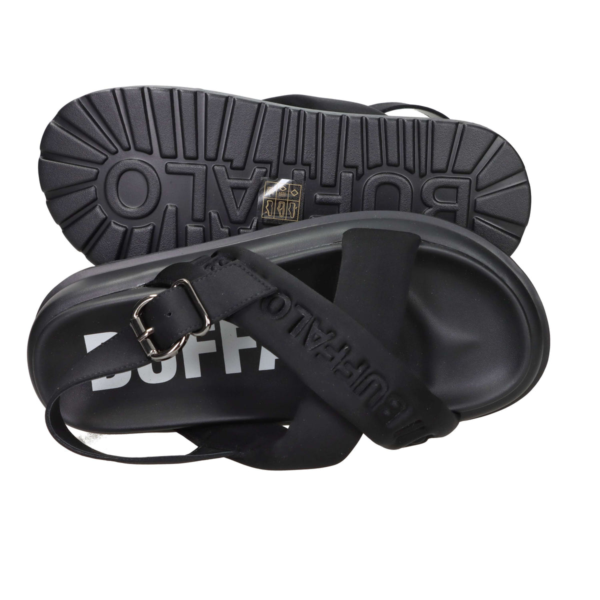 Buffalo Women's Wedge Sandal BN1602323 Black