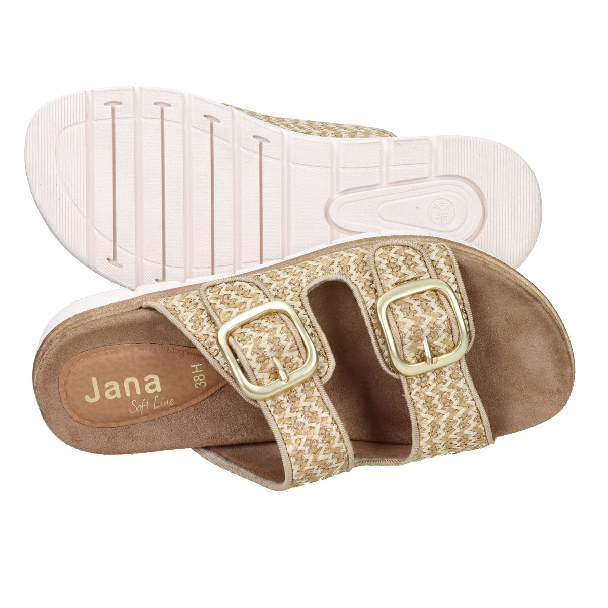 Jana Donna Ciabatta bassa 8-27560-46 Beige
