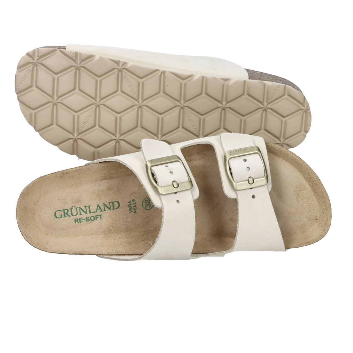 Grunland Donna Ciabatta bassa CB6003-40 Panna