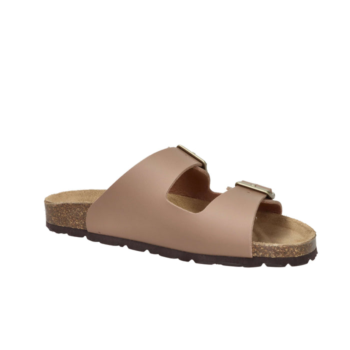Grunland Femme Mule plate CB4018-40 Marron
