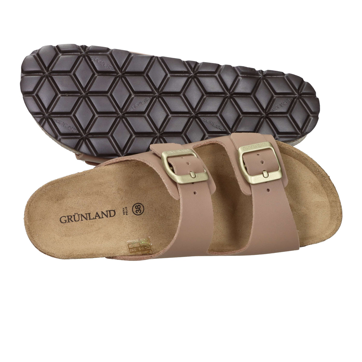 Grunland Donna Ciabatta bassa CB4018-40 Marrone