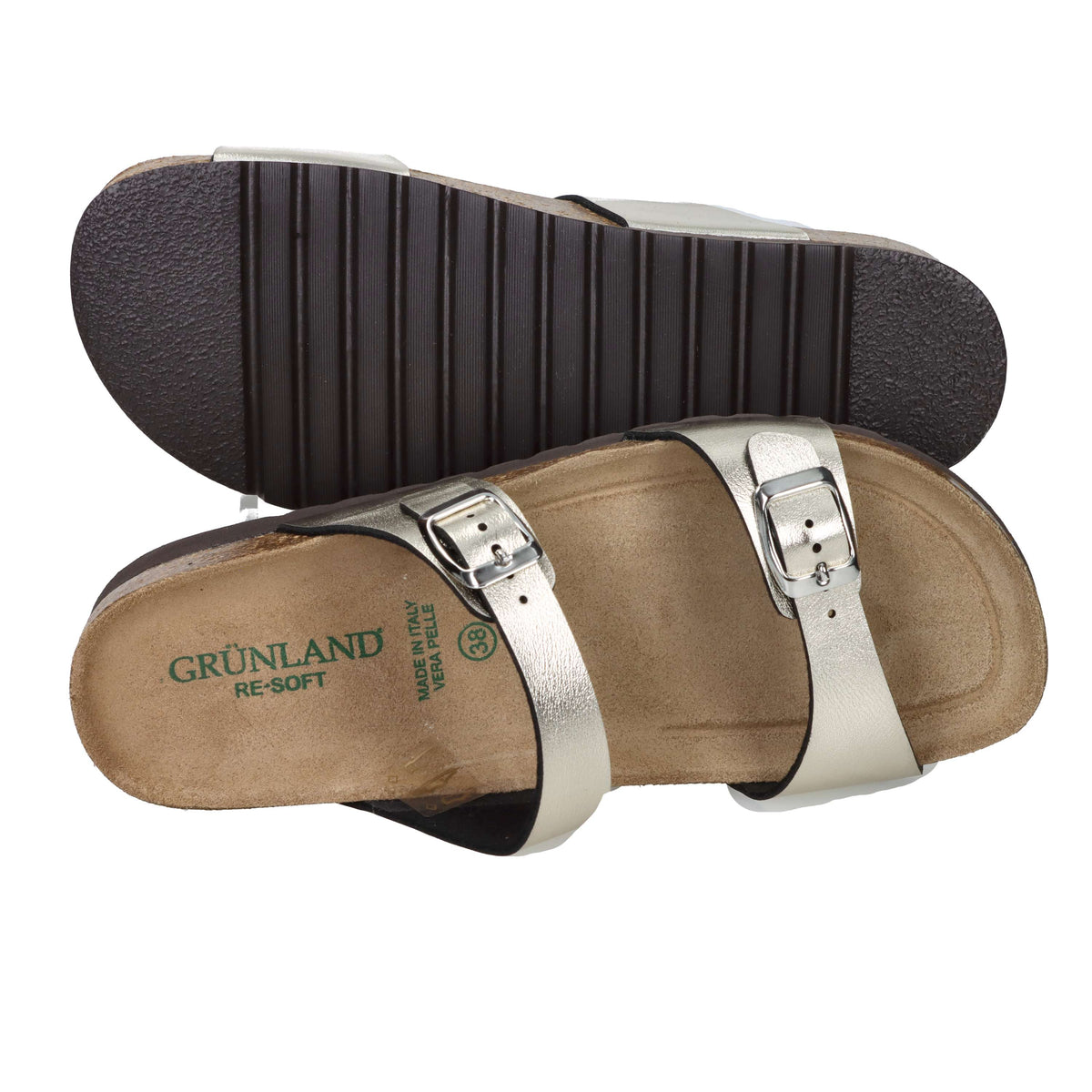 Grunland Donna Ciabatta bassa CB2434-11 Bronzo