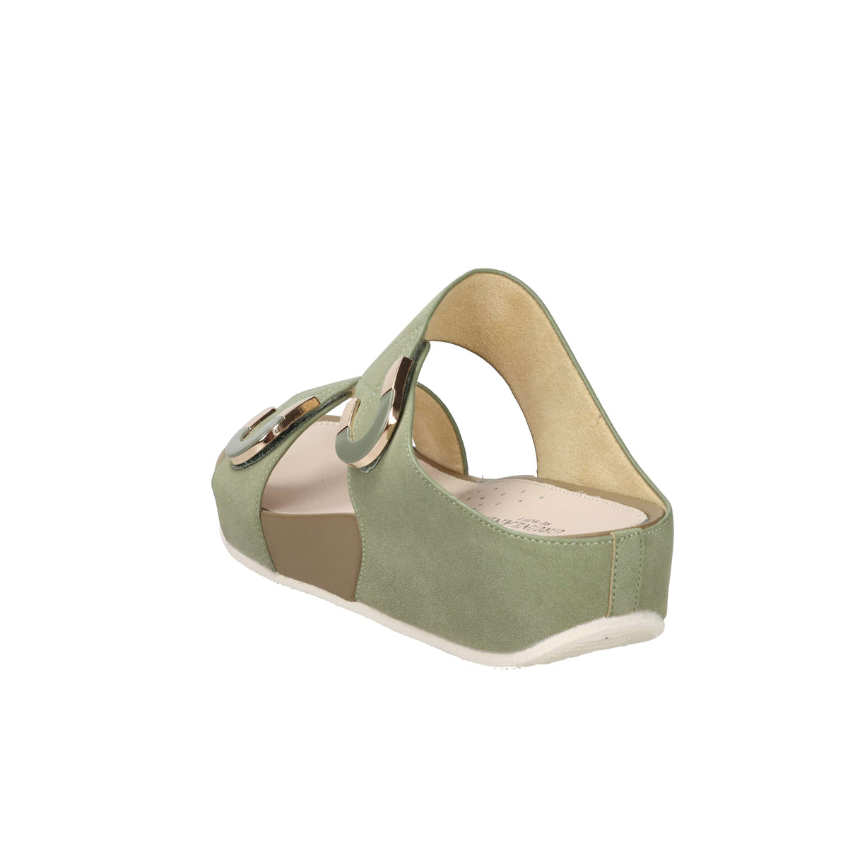Grunland Donna Ciabatta con zeppa CI3114-C9 Verde
