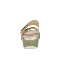 Grunland Donna Ciabatta con zeppa CI3114-C9 Verde