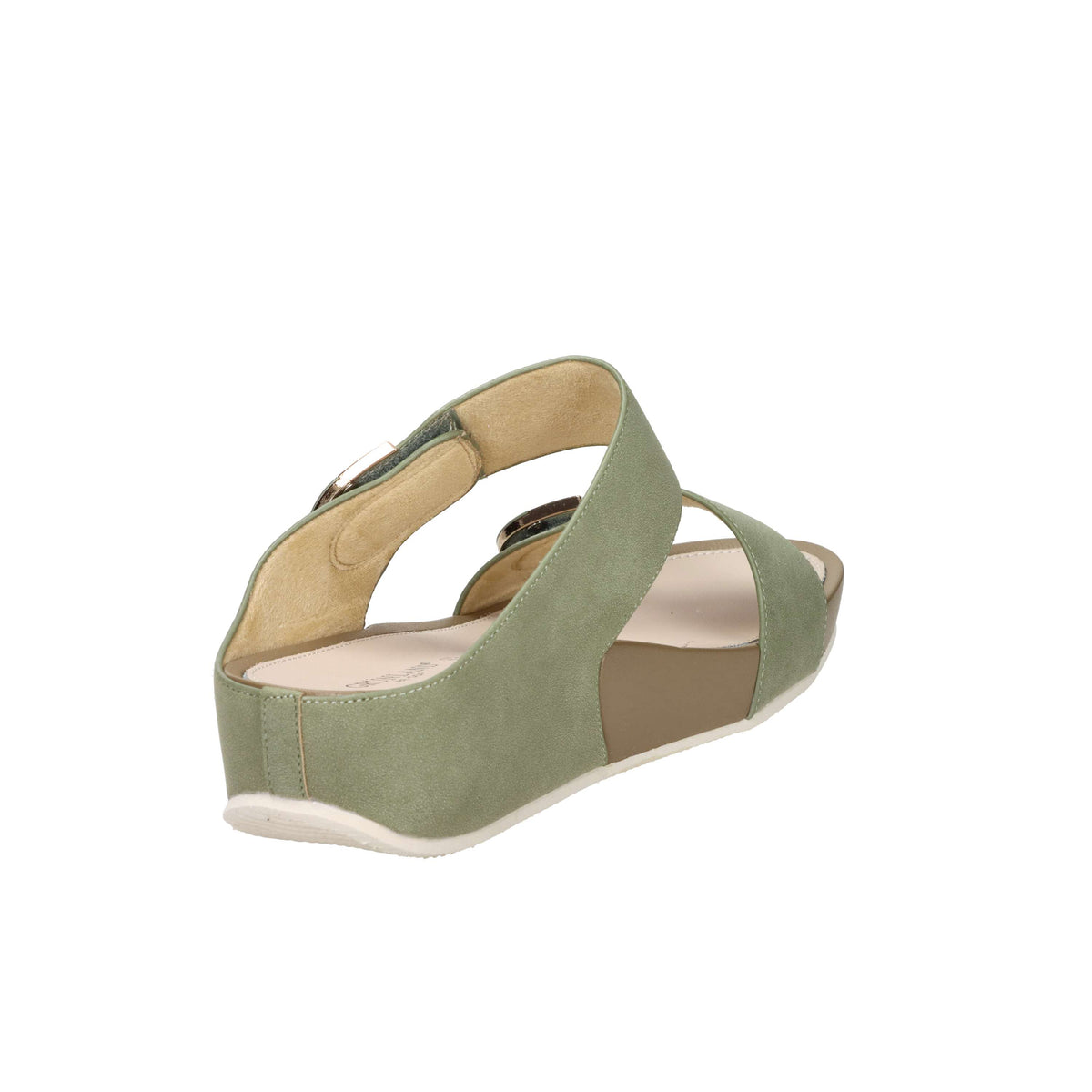 Grunland Donna Ciabatta con zeppa CI3114-C9 Verde