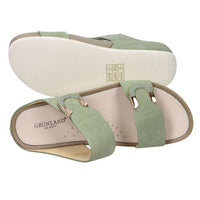Grunland Donna Ciabatta con zeppa CI3114-C9 Verde