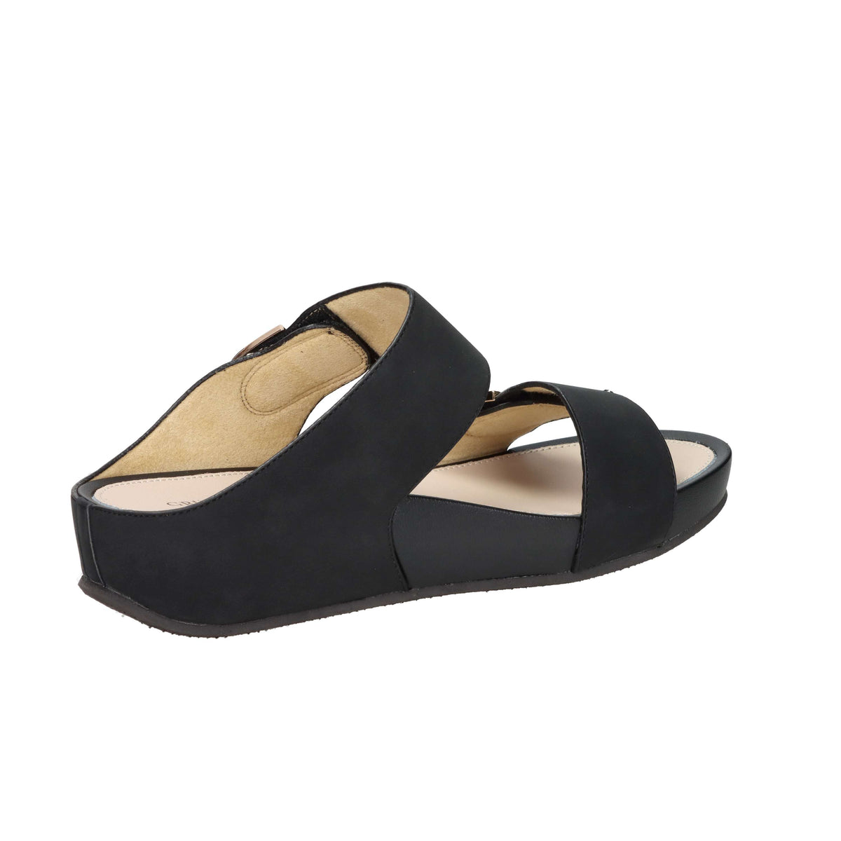 Grunland Donna Ciabatta con zeppa CI3114-C9 Nero
